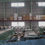 八幡板金工業株式会社のロゴ