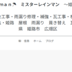 Mr. Rainman（ミスター・レインマン）のロゴ