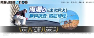 雨漏り修理110番